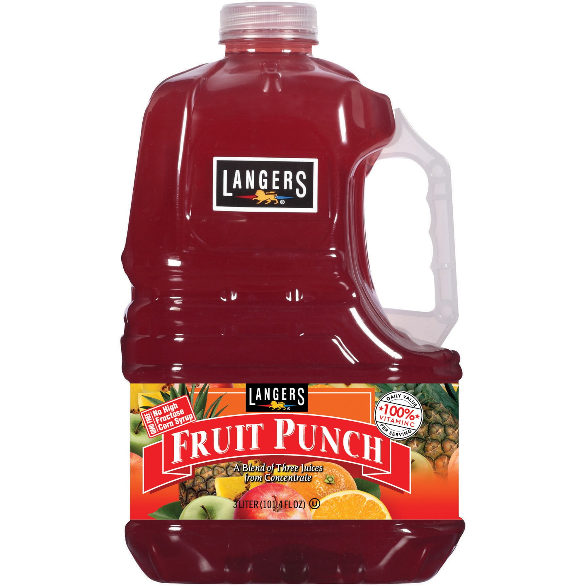 Langers Juice, Fruit Punch, 101.4 Fl Oz, 1 Count