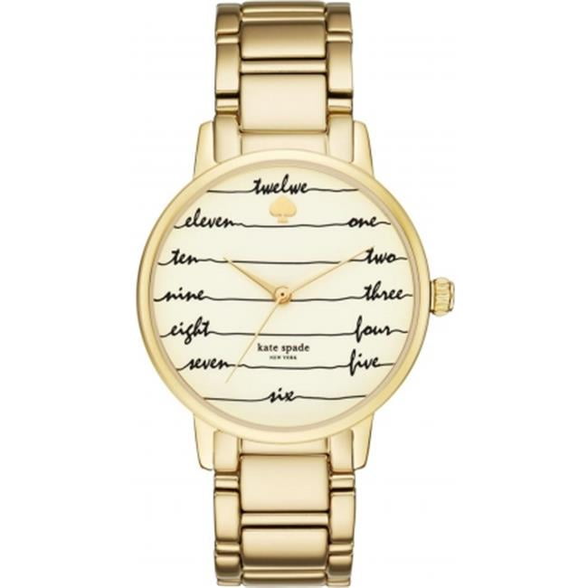 Kate Spade New York Gramercy Gold Tone Ladies Watch KSW1060 Walmart