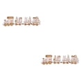 thumbnail image 4 of Bearachild Little Wood Christmas Train Decoración Rústico Camión Juguete Holiday Festival Fiesta Ornamento Año Nuevo Regalo Niñas Blanco Type1 NO1, 4 of 6