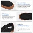 thumbnail image 3 of Adult Platform Canvas Shoes Fashion Men’s Sneakers Classic Non-Slip Low Top Shoes Comfortable Casual Sneakers, 3 of 4