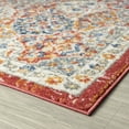 thumbnail image 4 of Chelsea Transitional Oriental 5'3'' x 7'3'' Multicolor Polypropylene Indoor Area Rug, 5' x 7', 4 of 7