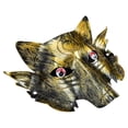 thumbnail image 4 of 2 piezas de máscara de animal de 2 piezas Masilla de diseño de lobo máscara decorativa de máscara de Halloween Mask, 4 of 8