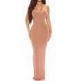 thumbnail image 1 of Txlixc Vestido de mujer sin mangas, de color sólido, largo y relajado estilo de ropa de verano ajustado Txlixc  moda, 1 of 7