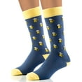 thumbnail image 3 of Men's Fashion Combed Cotton Funky Dress Socks, 3 of 6