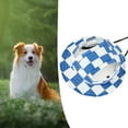 thumbnail image 2 of CSChome Dog Hat Dog Hat Comfortable Pet Visor Hat with Windproof Rope Breathable Ear Holes Accessories, 2 of 7