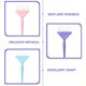 thumbnail image 3 of 3pcs Hair Dye Brush Set Small Hair Dye Brushes Hair Dye Mixing Applicator Brushes, 3 of 3