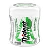 Trident White Sugar Free Spearmint Gum 60 Each