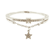 thumbnail image 5 of Pulsera de diamantes con pentagrama para estudiantes, pulsera de moda para mujer, pulsera de cristal, 5 of 5