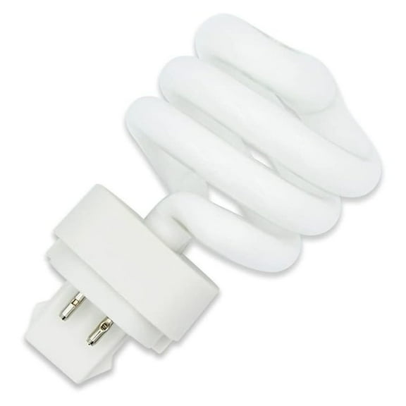 33014M CFL Bulb Replacement 14W GX24Q-3 4-Pin Coil Light Bulb, 2700K Warm White, 1 Pack