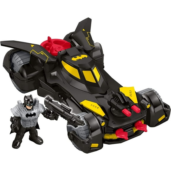 DC Super Friends Imaginext Batmobile Figure Set [Black]