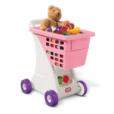 UPC 050743615344 product image for Little Tikes Toy Shopping Cart with Folding Seat  Pink- For Pretend Play Shoppin | upcitemdb.com