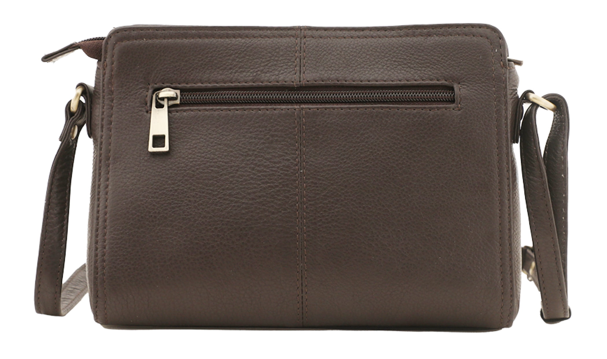 Leather Crossbody Purses For Women- Small Shoulder Handbag With Adjustable Strap