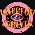 thumbnail image 3 of CafePress - Retro 80S Weekend Forever Sweatshirt - Zip Hoodie, Classic Hooded Sweatshirt with Metal Zipper, 3 of 4