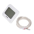 thumbnail image 1 of Digital Thermoregulator Touch Screen Room Heating Thermostat Underfloor Heating for Warm Floor Electric Heating System Temperature Controller (Add 3 Meters External Probe, White), 1 of 6