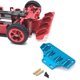 thumbnail image 4 of Bewildely 1/28 RC coches parachoques trasero modificación anticolisión repuestos parachoques reparación reemplazo para WLtoys K969 K979 K989 K999 azul Type2 NO2 Bewildely FN010001-01B, 4 of 6