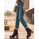 thumbnail image 3 of Botin Para Mujer Wildcat® Elegante Tacon Ancho Color Café caqui 24, 3 of 11