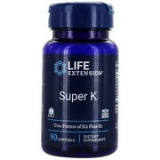 Life Extension - SUPER K W/ ADVANCED K2 COMPLEX 90 SOFTGELS