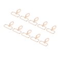 thumbnail image 4 of Porte-clés Crochet, Clip Homard Opération Simple Fine Fabrication Matériaux en Alliage Léger pour Réticule pour Sac à Main pour Sangles Bronze, Or Clair, Argent, 4 of 8