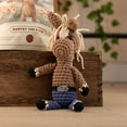 thumbnail image 4 of CraftBud Beginner Crochet Kit, Craft Supplies Amigurumi Stuffed Animal Kit with Step-by-Step Video Tutorials, Arts & Crafts for Kids and Adults, Harvey The Horse, 4 of 7
