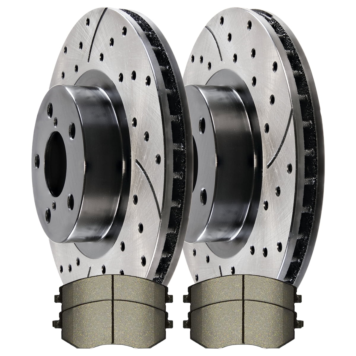 Front Brake Rotors & Pads Kit For Subaru Forester, Legacy, Outback, Impreza 2.5L