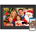 thumbnail image 1 of SSAWiFiFRAME Digital Picture Frame 10.1 inch Photo Frame, 32GB HD IPS Touchscreen, 50 Photos /200MB Video Sharing via Free APP Expandable Storage via, 1 of 9