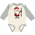 thumbnail image 3 of Inktastic Clarinet Christmas Music Santa Boys or Girls Long Sleeve Baby Bodysuit, 3 of 5