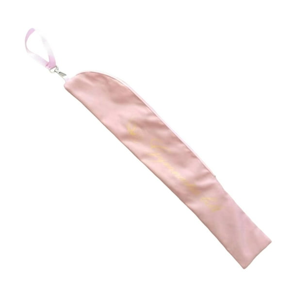 Bolsa para varillas giratorias, ideal como regalo para competiciones de gimnasia. Rosa claro
