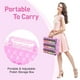 thumbnail image 5 of Estuche organizador de esmaltes de uñas Beloving para 48 botellas, color rosa, 5 of 6