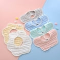 REASONCOOL Muslin Baby Bib Bib Lap Bib 8 Organic Cotton Unisex Girls ...