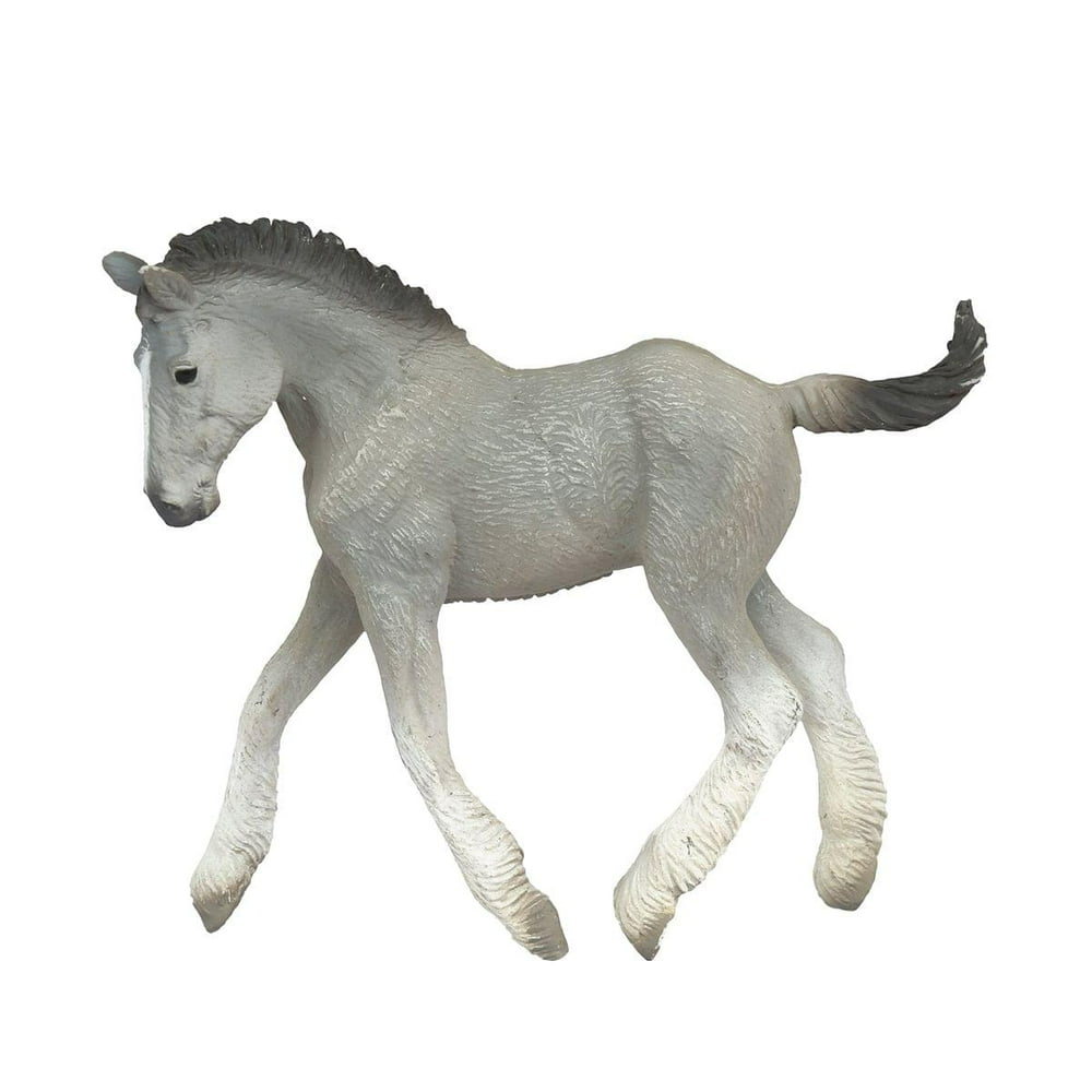 Breyer 118 CollectA Grey Shire Foal Horse Foal Model Horse Walmart