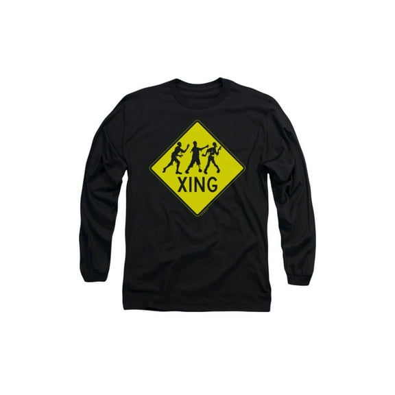 Zombie Xing Officially Licensed Adult Long Sleeves T Shirt