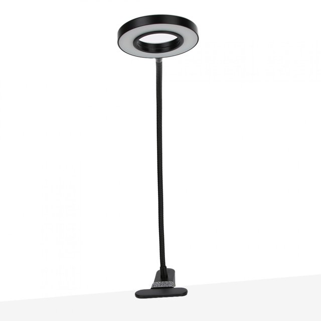 Desk Light, Art Eyelash Extension Eye Care Clip Light Beauty Nail Lamp Led Clip Table Lamp, Study Makeup For Home Reading