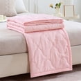 thumbnail image 4 of Lindbes Gray Elegant  Cotton Quilts  Lightweight Reversible, 4 of 7