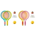 thumbnail image 3 of Ergonomic ABS Junior Badminton Set Non Slip Handle For Backyard Play And School Sports, 3 of 8