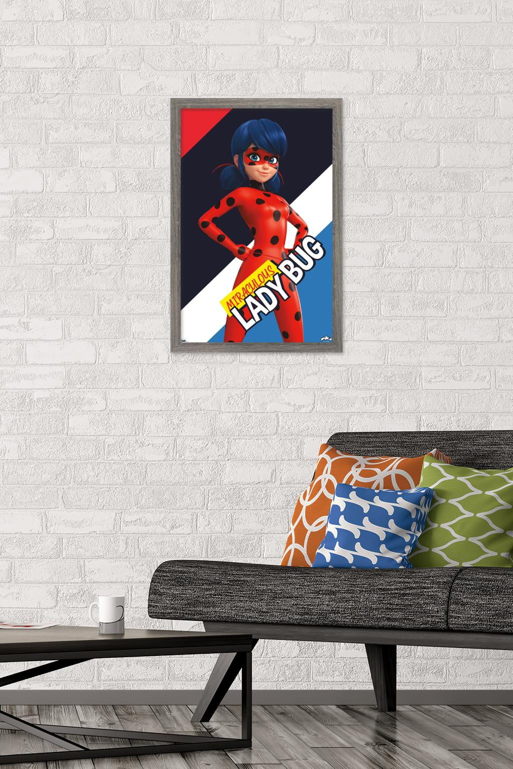 ladybug framed art