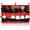 Red, variant on PowerNet Softball & Baseball Helmet Hanging Bag, 12 Pocket Baseball Glove & Helmet Storage Holder & Dugout Organizer, Portable Baseball Gear Training Equipment Holder (Black)