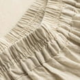 thumbnail image 7 of Skirts Women Plus Size Bohemian Embroidered High Waisted​Twirl-Friendly A-Line Skirt Elegant Drape Long Summer Skirt Beige XXXL, 7 of 7