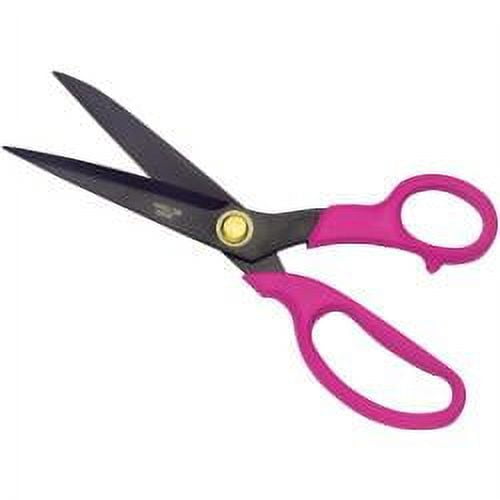 Pink & Black SOFT TOUCH Couple Cuts Household Scissors 140mm/215mm