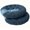 Navy, variant on Floor Cushion Pillow Set of 2, Round Large Pillows Seating for Adults, cotton and linen for Living Room Tatami, 23.62 Inch