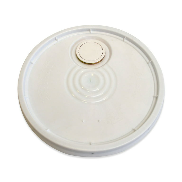 5 Gallon Bucket Lid w/ Pour Spout- White – Let It Bee Inc