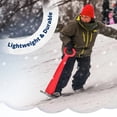 thumbnail image 4 of Slippery Racer Downhill Ski Scooter Snow Sled, Red, 4 of 10