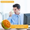 thumbnail image 4 of Muyoka Simple Dimple Pops Bubble 3D Ball hamburguesa Fidget Toy Descompresión Finger Squeeze Juguetes para niños Adultos Juguetes sensoriales para niños Muyoka Hogar, 4 of 7