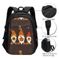 thumbnail image 3 of Balery Fall Gnomes Mochila con carga USB para hombre y mujer - Mochila impermeable y antirrobo para laptop con puerto USB para viajes, trabajo, 3 of 7