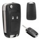 thumbnail image 1 of For Chevrolet-Cruze 10-13 Orlando 2 Button Car Remote Flip Key Fob Case Shell Key Shell Car Case Cover Replacement Car Styling, 1 of 5