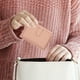 thumbnail image 5 of Billetera Delgada, Bolsa de Tarjeta con Cremallera Corta, Versión Coreana, Rosa, 5 of 6