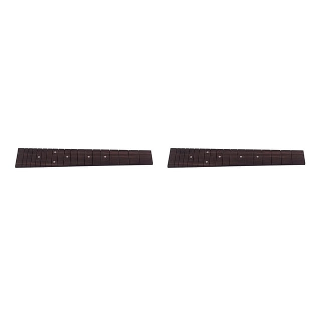 Toystoory Diapasón de ukelele profesional, diapasón de oscura, cuello de cuerda de concierto, reparación portátil, piezas de repuesto para 23 pulgadas 2piezas Toystoory CBP382417