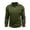 Army Green, variant on Long Sleeve Shirt With Zipper Pocket Athletic Performance Pullover Top For Sports And Casual Wear