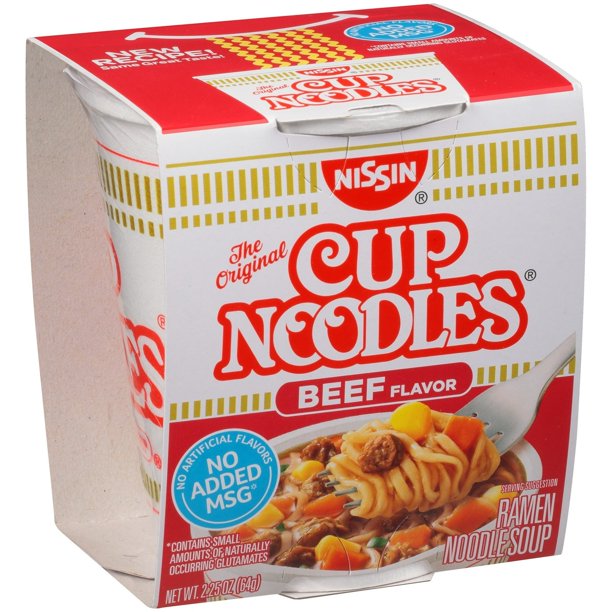 Nissin Cup Noodles 120pk | Soup stock for grocery retail - Walmart