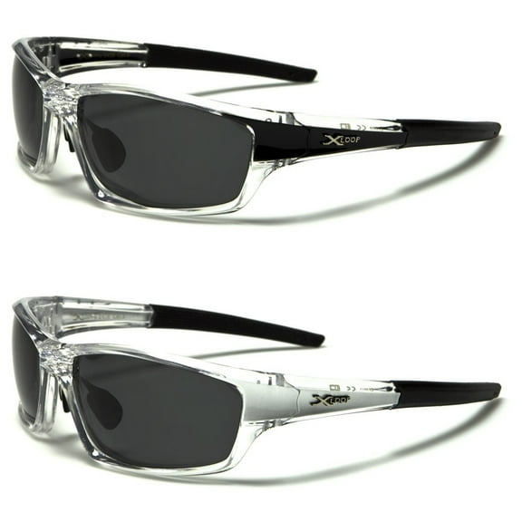New 2 Pair 1- Black & 1- SILVER Polarized X-Loop Fishing Sports Men's Sunglasses PZ-2418 Free Shipping