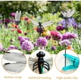 thumbnail image 6 of 20 PCS 3D Dragonfly Clips for Bugs Repellent Outdoor, Artificial Dragonfly Hat Clips Garden Decor, Dragonfly Clips to Keep Bugs Away Black Set, 6 of 8